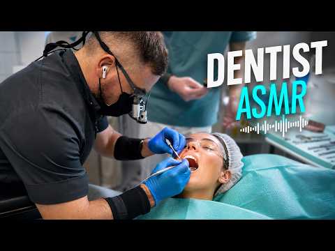 (ASMR) Dental Veneers Teeth Prepping 🦷 Real Dentist Procedure, Not Roleplay | Soft Sounds