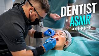 (ASMR) Dental Veneers Teeth Prepping 🦷 Real Dentist Procedure, Not Roleplay | Soft Sounds