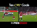 PES Recreation ►Cristiano Ronaldo 10 AMAZING Goals ⚽