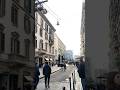 #travel video #walking around the city lifestyle in the big city of Milan Italy#