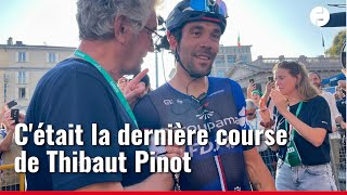 Du vélo au mégaphone : c'était la dernière course de Thibaut Pinot