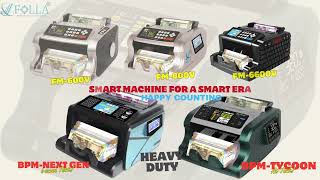FOLLA#MONEY COUNTING MACHINE #EXPERTS#COMPLETE RANGE#PAN INDIA#SALES SPARES SERVICE SUPPORT