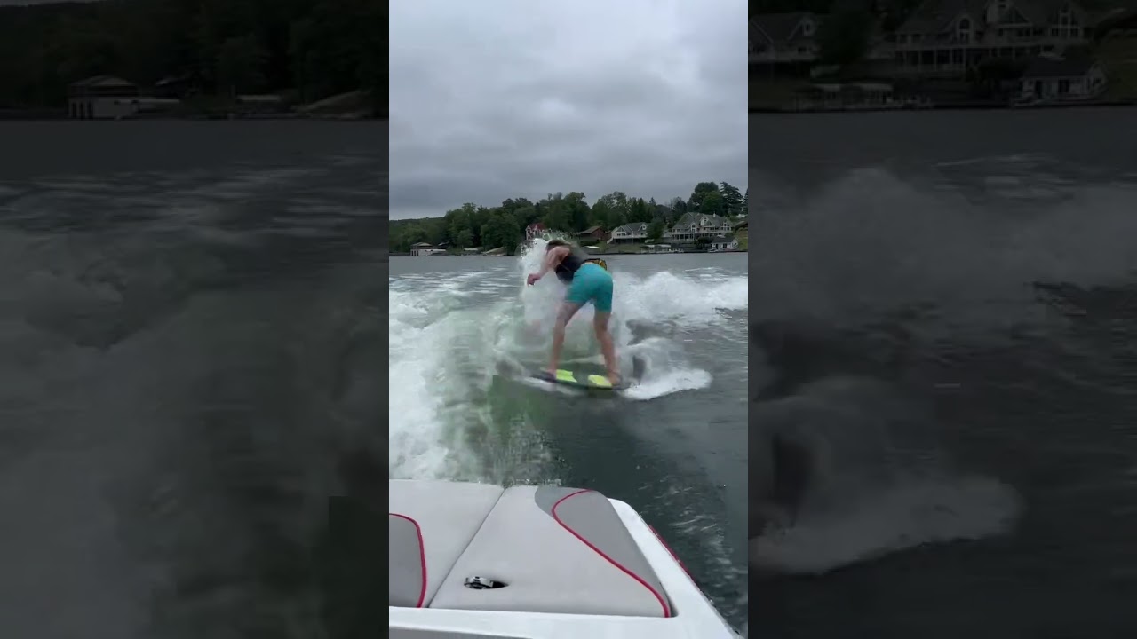 Wakesurf 360 Attempt 