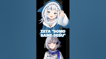 ZETA DOMO SAME DESU! #hololiveid #vestiazeta
