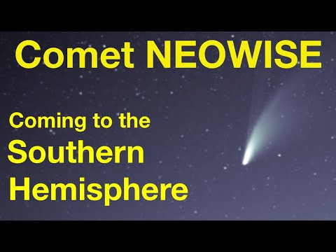 Hoe te Comet Neowise zien in het zuidelijk halfrond