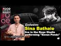 Exclusive sina bathaie live in the roqe studio performing seven ponds