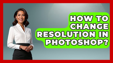 How To Change Resolution In Photoshop? - Graphic Design Nerd