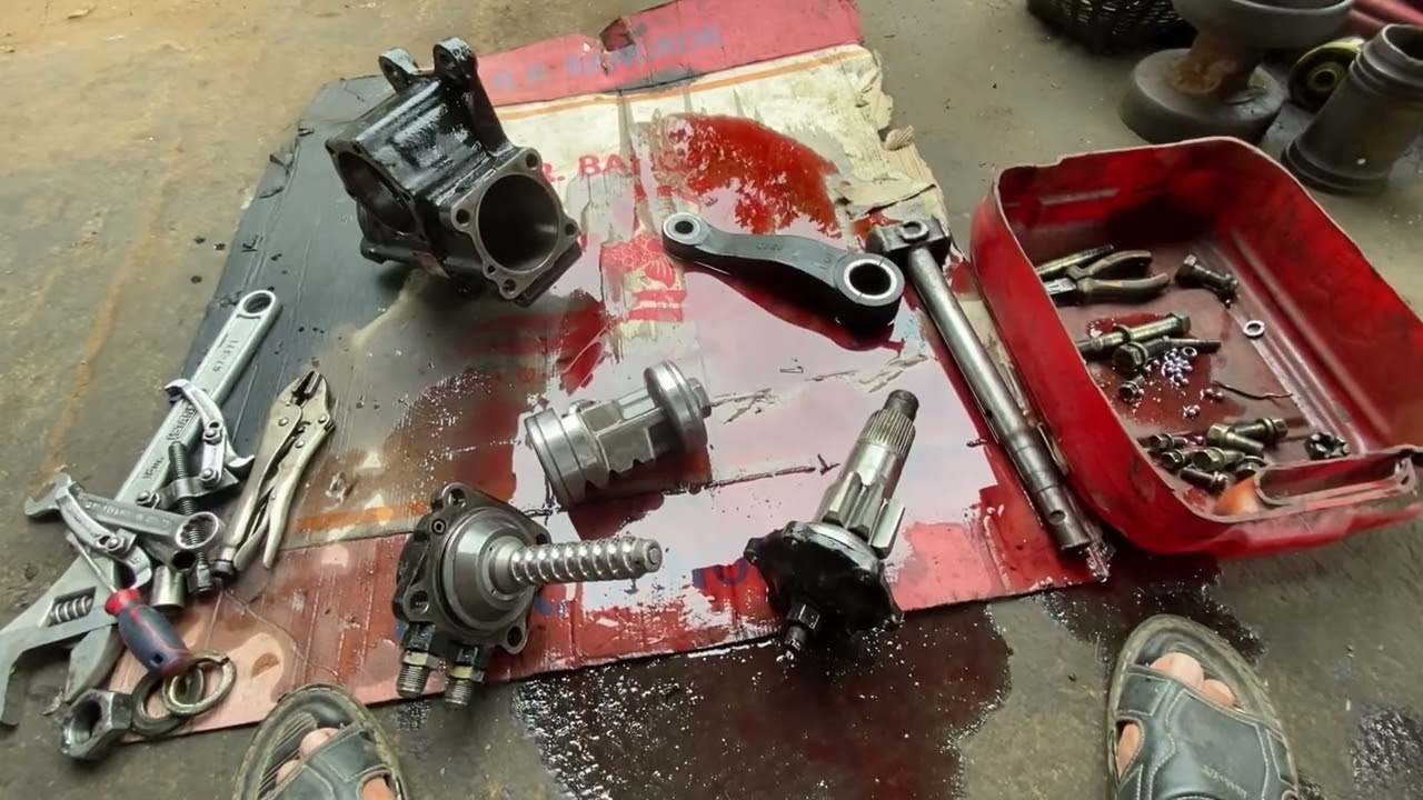 #hino mega 500 พวงมาลัยหนักงานแก้จากช่างยูทูปเจ็บแต่จบ #รถดั้ม #ดั้มซิ่ง