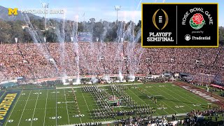 Rose Bowl Pregame (HC) - January 1, 2024 - Michigan vs Alabama - Michigan Marching Band