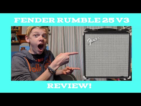 Fender Rumble 25 v3 Review!