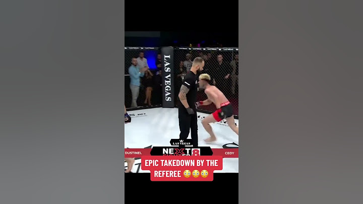 This ref has some moves 😳 (via rxf.nextfighter/IG)