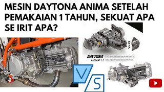 MESIN DAYTONA ANIMA SETELAH PEMAKAIAN 1 TAHUN KUALITASNYA SEPERTI INI