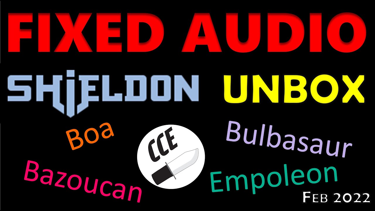 !FIXED AUDIO! - Unbox 4 Knives - SHEILDON, a NEW brand from China