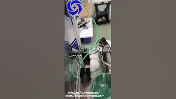 CIXI dosing pump viscous liquid chemical metering pumps micro flowmeter gear flow meter application