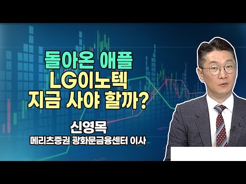 [신영목의 히든밸류] 돌아온 애플 LG이노텍 지금 사야 할까? [시황의 해설자들] / 머니투데이방송 (증시, 증권)