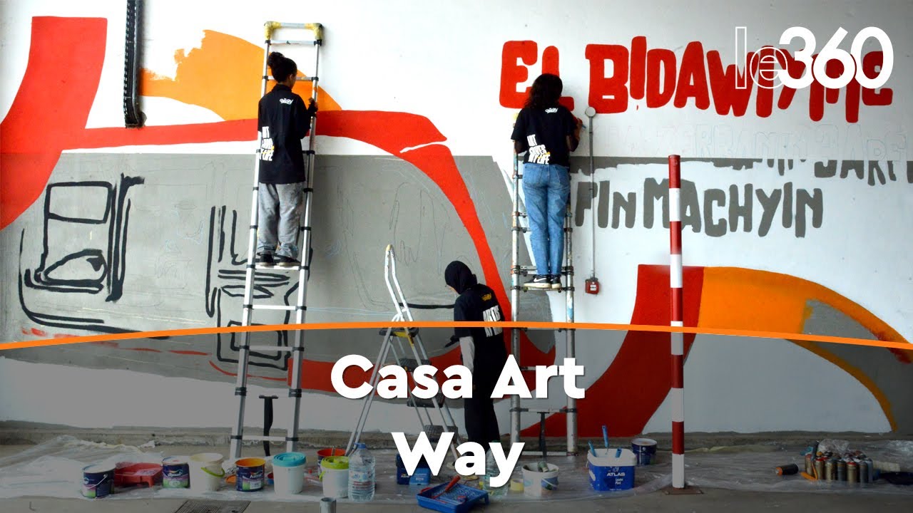 Casa Art Way, des fresques murales pour remercier les Casablancais