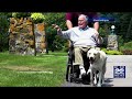 Dogs training in western Massachusetts to be like Sully, Bush's service dog Dogs training in western Massachusetts to be like Sully, Bush's service dog