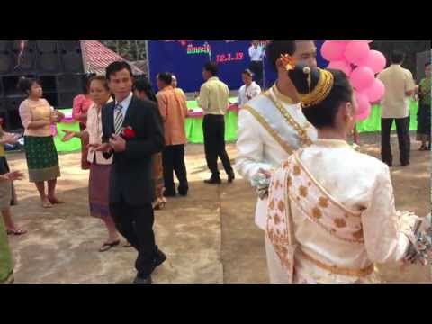 Traditional Laos Cultural Wedding Dance