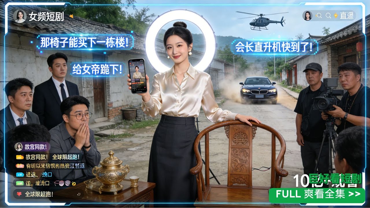 Wear the most rustic clothes and show off your richest family. She was ridiculed by the public for her modesty on the Mating Family program, and it was revealed during the live broadcast: every “broken” part of her family is a treasure handed down from generation to generation, and each of her children is a dragon treasure among people