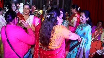 वंदना और नवीन की मेहंदी की रस्म