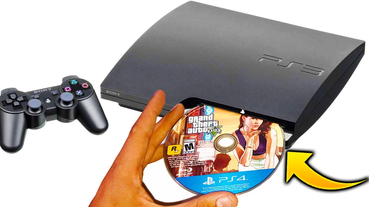 Pasa Si Ponemos un Disco PS4 PS3? - YouTube