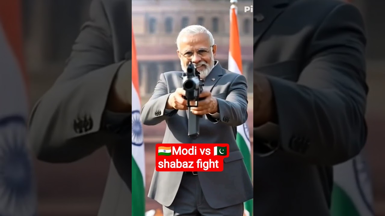 "Modi vs Shehbaz 🔥| Comedy Fight Scene 😂 | India vs Pakistan Funny"