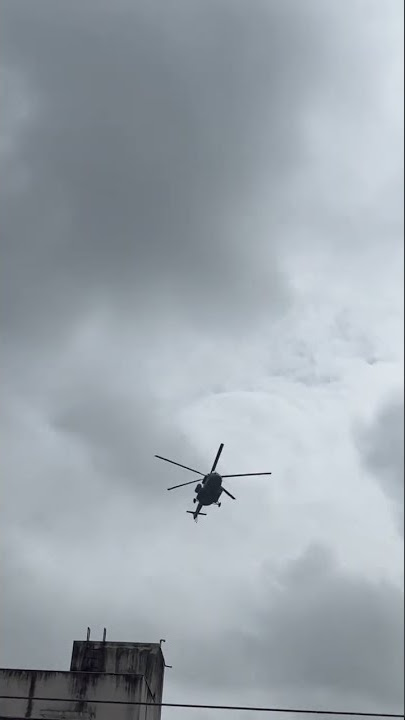 Pm Modiji Helicopter landing