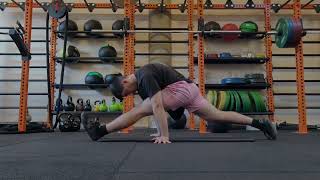 לאנג׳ים בשפגט קדמי / Front split lunge