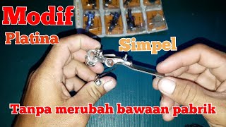 Strum ikan platina, modif platina simpel Platinum fish platinum, simple platinum modif