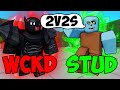 I 2v2ed with realwckd in roblox the strongest battlegrounds ft realwckd