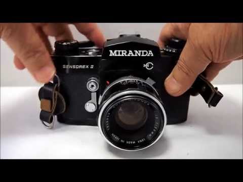 MIRANDA Sensorex Ⅱカメラの操作 - YouTube