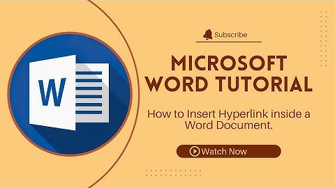 How to Insert Hyperlinks in Microsoft Word Documents: A Complete Guide