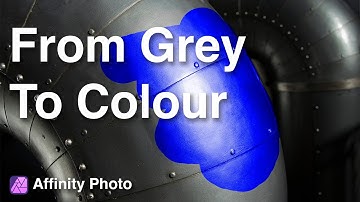 How To Replace Grey With Colour In Affinity Photo