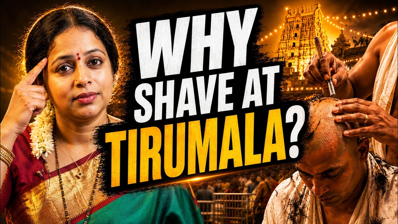 Why Do Millions of Devotees Offer Their Hair at Tirumala?