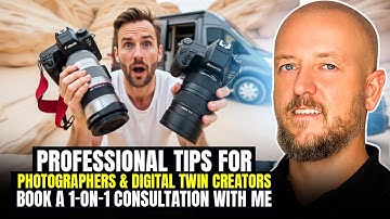 Professional Tips for Photographers & Digital Twin Creators | Book a 1-on-1 Consultation with Me