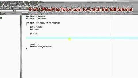 C Programming Tutorial _ 22 - Pointers and Arrays - Part 2 [HD]x.mp4
