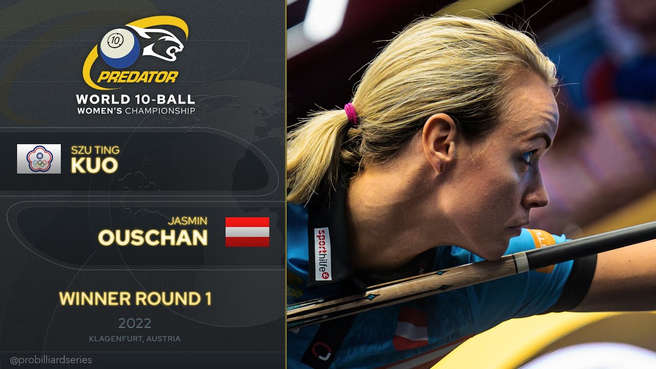 Szu Ting Kuo vs. Jasmin Ouschan ▸ Predator World Women’s 10-Ball Championship