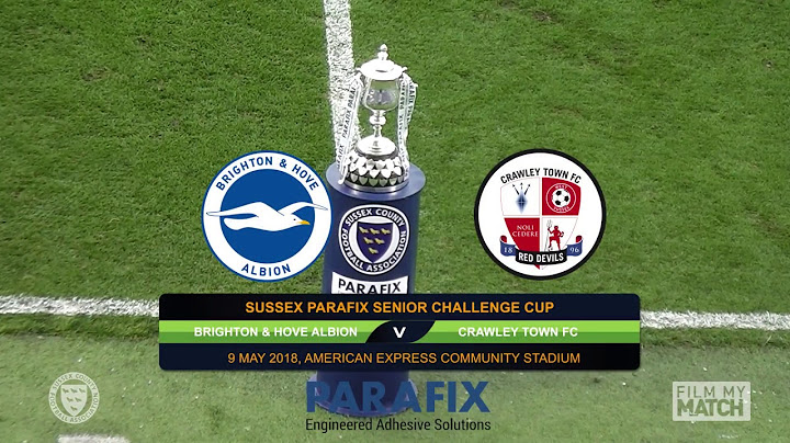 Brighton & Hove Albion vs. Crawley Town 09-05-18