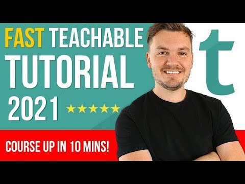 Teachable Tutorial 2022 ? How To Create An Online Course (FAST & EASY!)