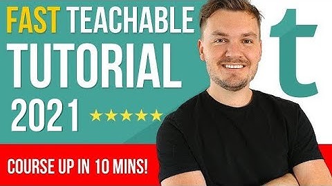 Teachable Tutorial 2024 🔥 How To Create An Online Course (FAST & EASY!)
