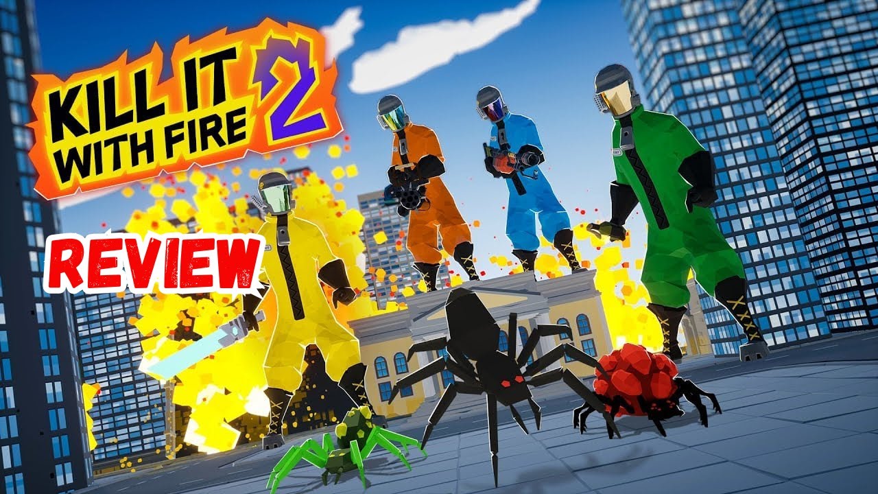 Обзор Kill It With Fire 2 — самая хаотичная игра про охоту на пауков из когда-либо созданных
