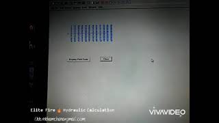 Hydraulic Calculation For Fire Sprinkler by Elite (Example)