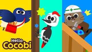 Animals Building Houses | Animal Song | Nursery Rhymes for Kids | Hello Cocobi screenshot 4