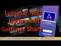 Luminar NEO Early Access und Luminar Share