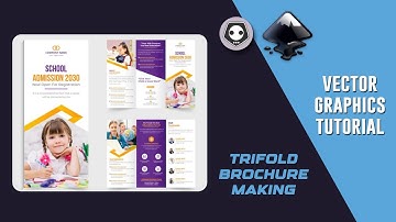 Inkscape :Trifold Brochure Making  Tutorial