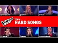 The HARDEST SONGS to sing in The Voice | TOP 6