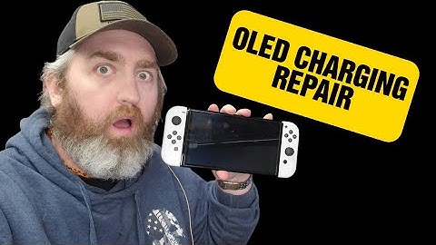Switch OLED how to replace USB port and fix charging problem. (corroded charge port)