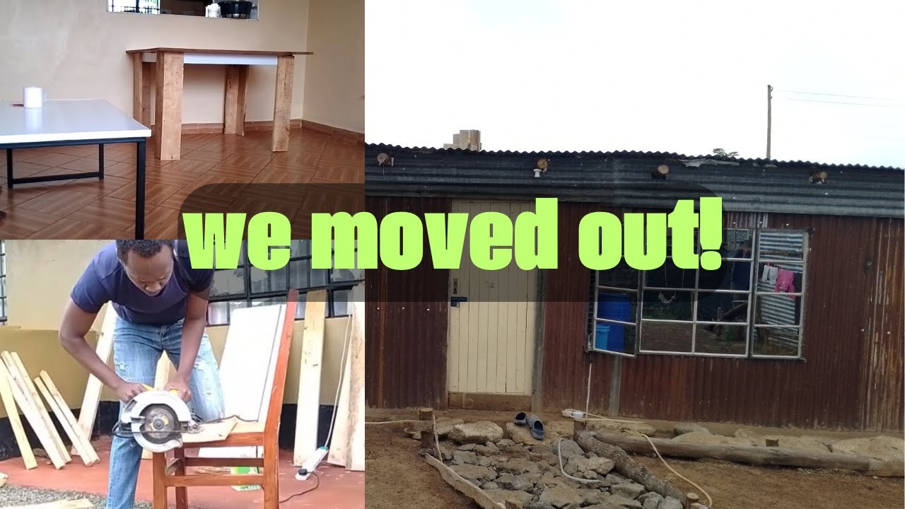 Build with me || We Moved out of our Tiny Mabati House!!