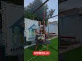 Construí esse balanço para a Elisa se divertir
