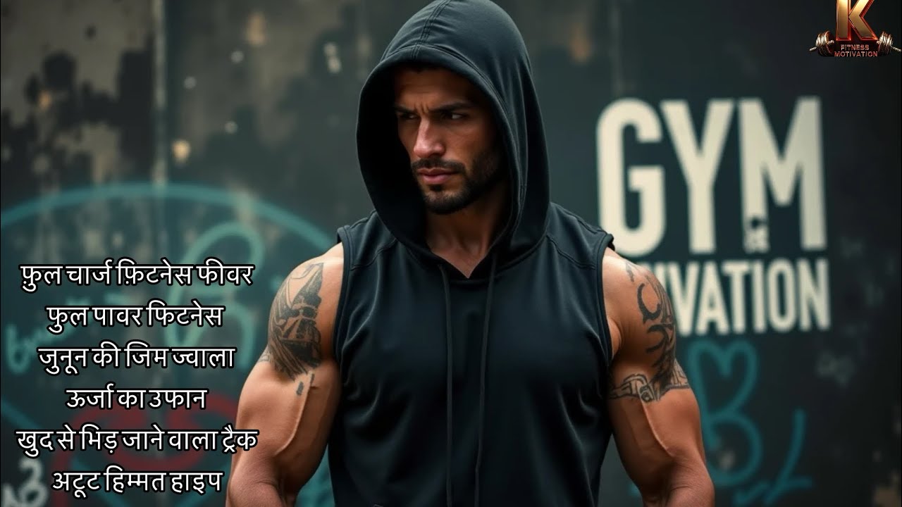 Full Power Fitness Fever | Ultimate Hindi Gym Workout Motivation Song 💪🔥K 010